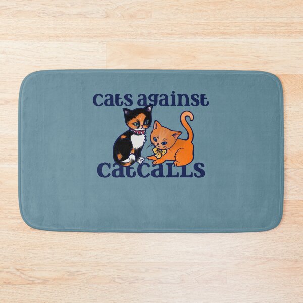 Item preview, Cats against catcalls  designed and sold by FrictionMaxxing.