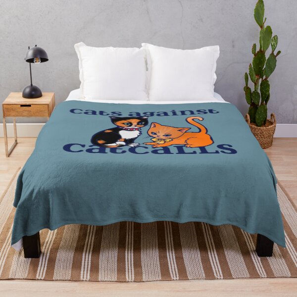 Item preview, Cats against catcalls  designed and sold by FrictionMaxxing.