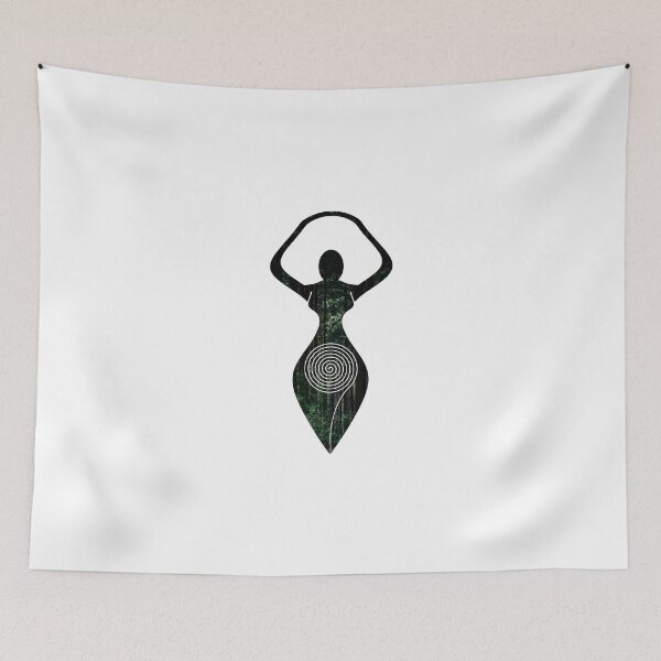 Item preview, Spiral Goddess/Fertility Goddess designed and sold by Sophie Earl.