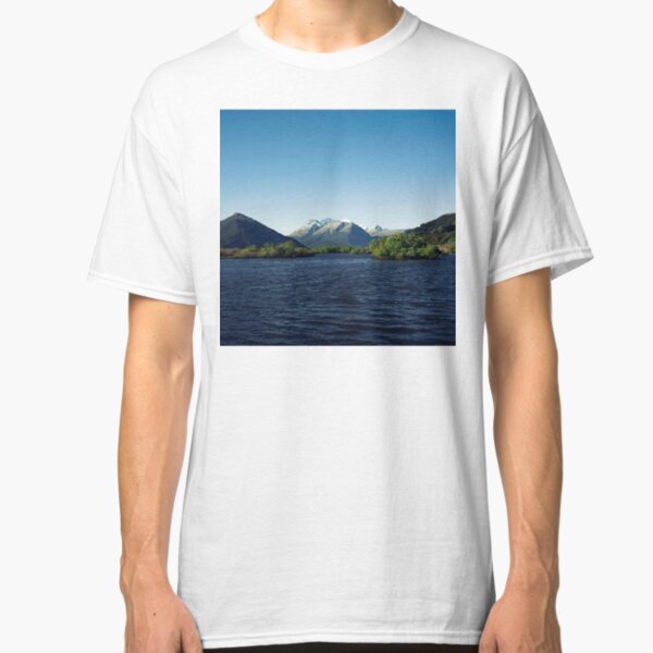 Deep blue mountainous sunset Classic T-Shirt