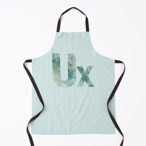 Item preview, Teal and gold shimmering Colorful Ux design with green bg  ver 1f-UX/UI Merchandise Collection designed and sold by CosmicNook1.