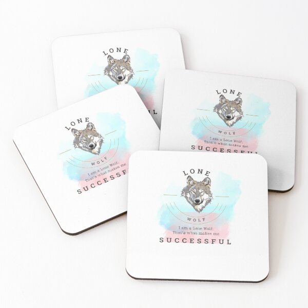 Item preview, Born to be Lone Wolf Rich Successful Confident Person designed and sold by santoshputhran.