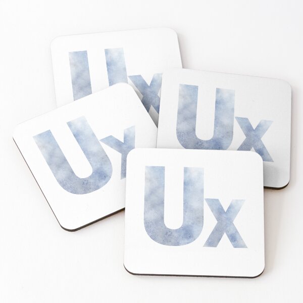 Item preview, Blue shimmering Colorful Ux design  ver 1d - UX/UI Merchandise Collection designed and sold by CosmicNook1.