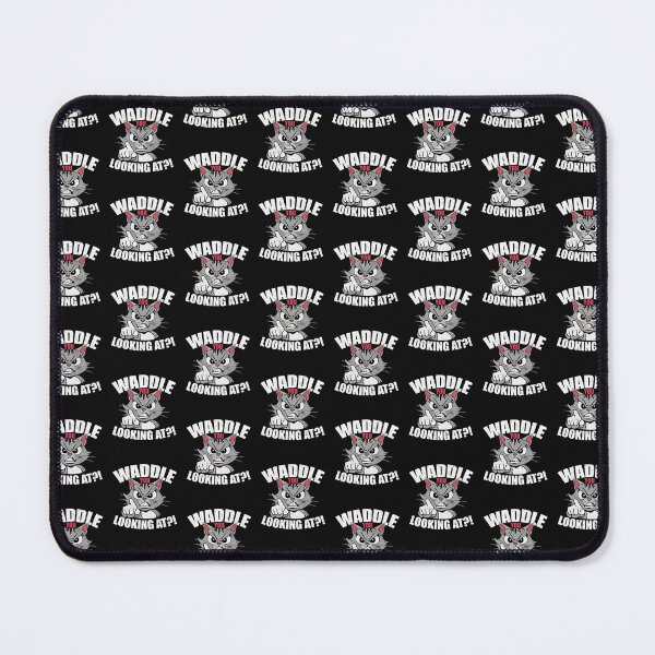 Item preview, Waddle you looking at angry cat design designed and sold by marfanna.