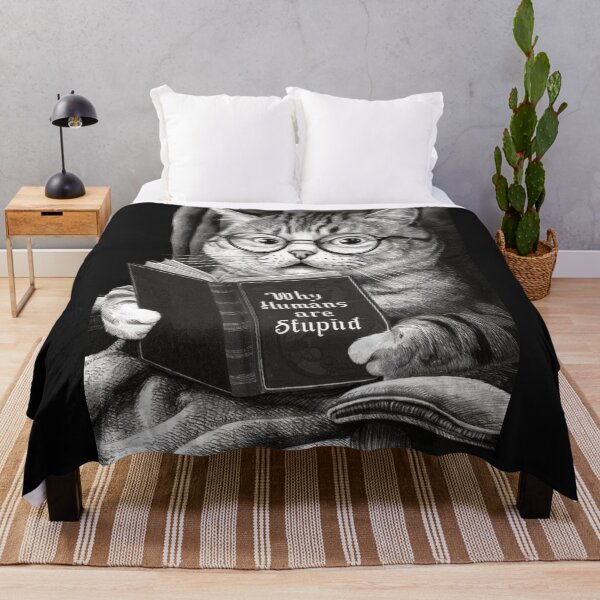 Item preview, cat and human designed and sold by aipaint.