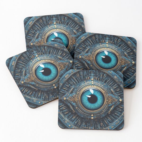 Item preview, Cybernetic Eye, Digital Painting, Occult designed and sold by Burn-Ego.