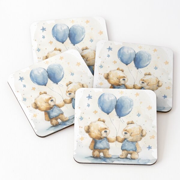 Item preview, Celestial Playtime: Starry Night Teddy Bears designed and sold by palmyst.
