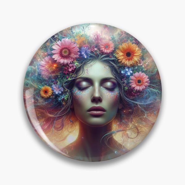 Item preview, Cosmic floral harmony designed and sold by Cerberus-Art.