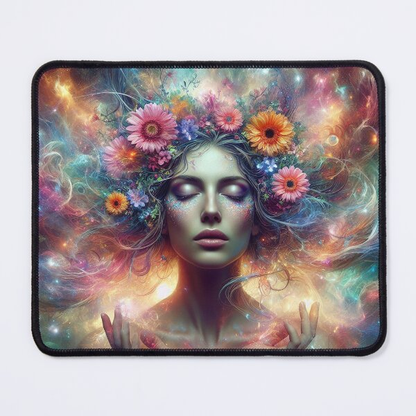 Item preview, Cosmic floral harmony designed and sold by Cerberus-Art.