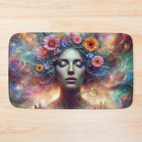 Item preview, Cosmic floral harmony designed and sold by Cerberus-Art.