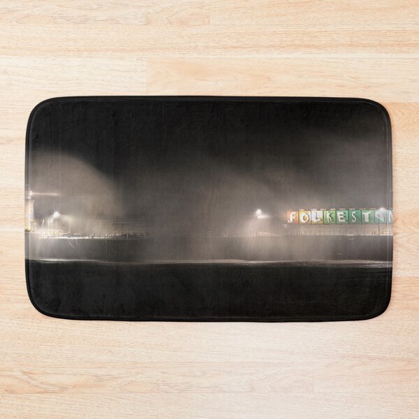 Item preview, Folkestone harbour and storm Isha with sign designed and sold by rogerstanger.