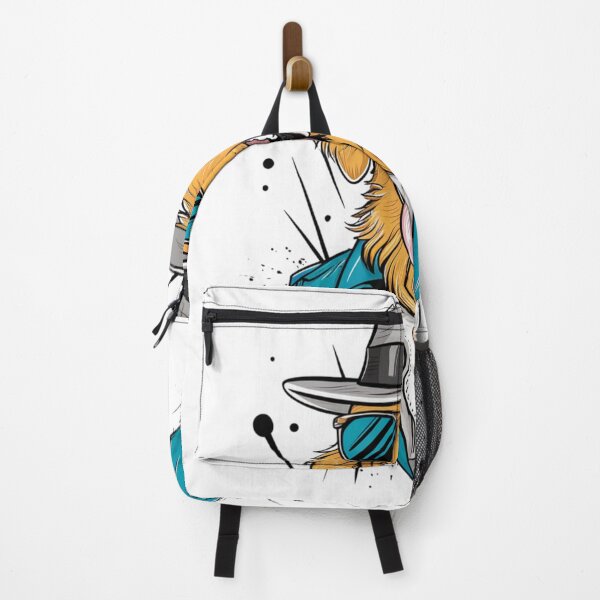 Item preview, Cool Canine: Star of Style - Modern Cartoon Golden Retriever designed and sold by Colorful-Garden.