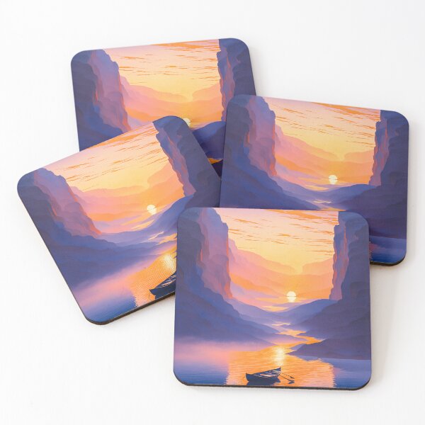 Item preview, Luminous Sunset Glow designed and sold by PanoramaPrints.