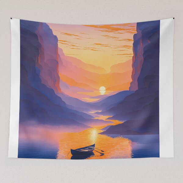 Item preview, Luminous Sunset Glow designed and sold by PanoramaPrints.