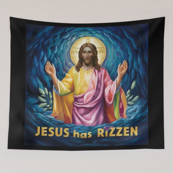 Item preview, He Is Rizzen Glory . Jesus has rizzen  designed and sold by Obinne.