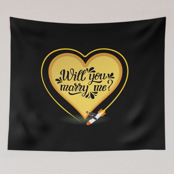 Item preview, WILL YOU MARRY ME designed and sold by stickersrafisa.
