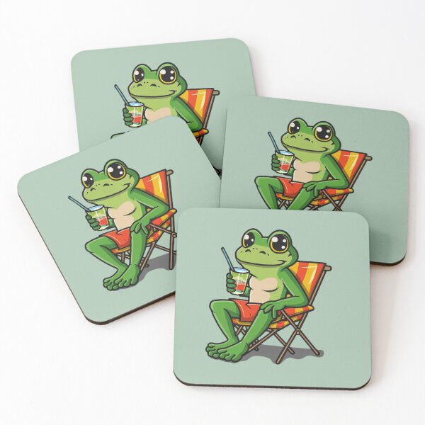 Item preview, ?☀️? Chill Frog Vibes designed and sold by trixxcreative.