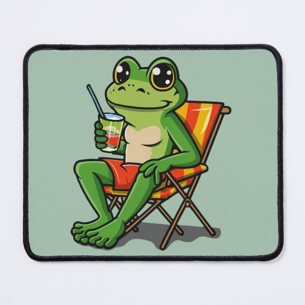 Item preview, ?☀️? Chill Frog Vibes designed and sold by trixxcreative.