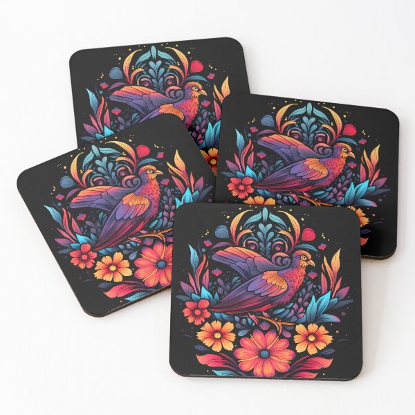 Item preview, The garden is filled with birds and flowers. designed and sold by HisoTorDesign.