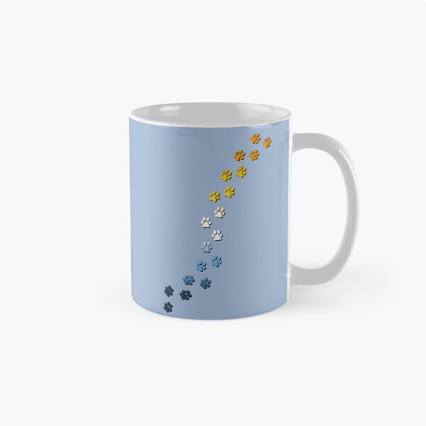 Item preview, Pawsitivily Adorable AroAce Pride Flag Paw Prints, AroAce Pride Design designed and sold by Travelslightly.
