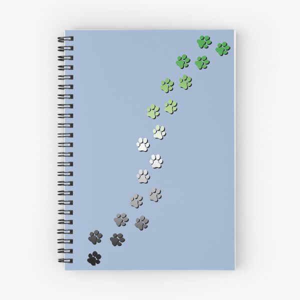 Item preview, Pawsitivily Adorable Aromantic Pride Flag Paw Prints, Aromantic Pride Design designed and sold by Travelslightly.