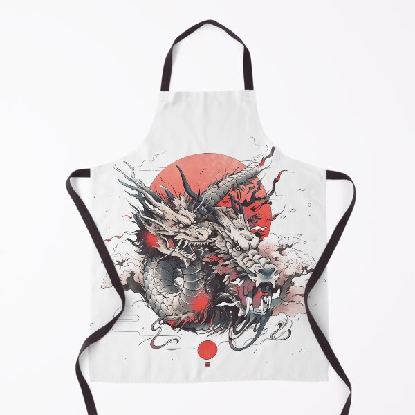 Item preview, Tattoo Style Dragon designed and sold by Lucy Goosy Art.
