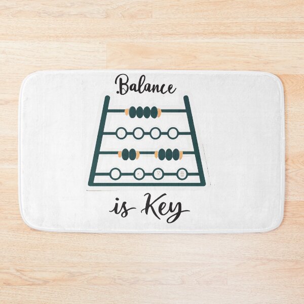 Item preview, Elegant Abacus 'Balance is Key' Design designed and sold by NiftyWrx.