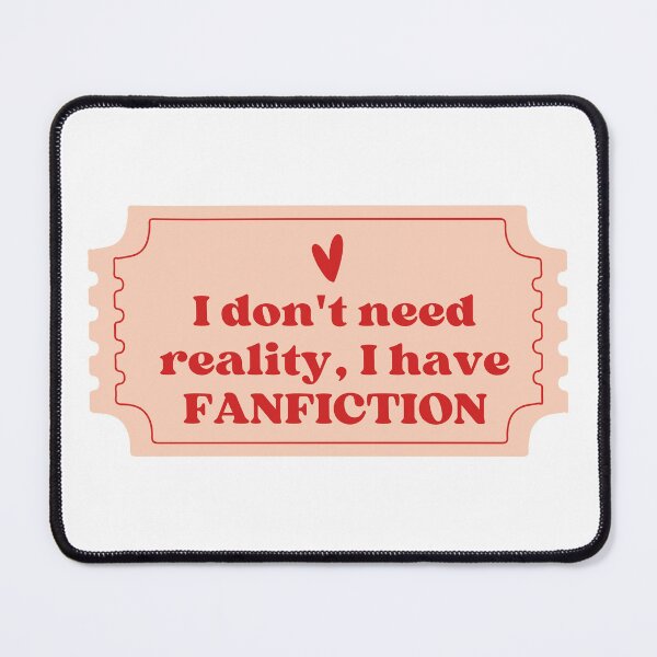 Item preview, Funny Quote Fanfiction Ticket designed and sold by HyggeArte.