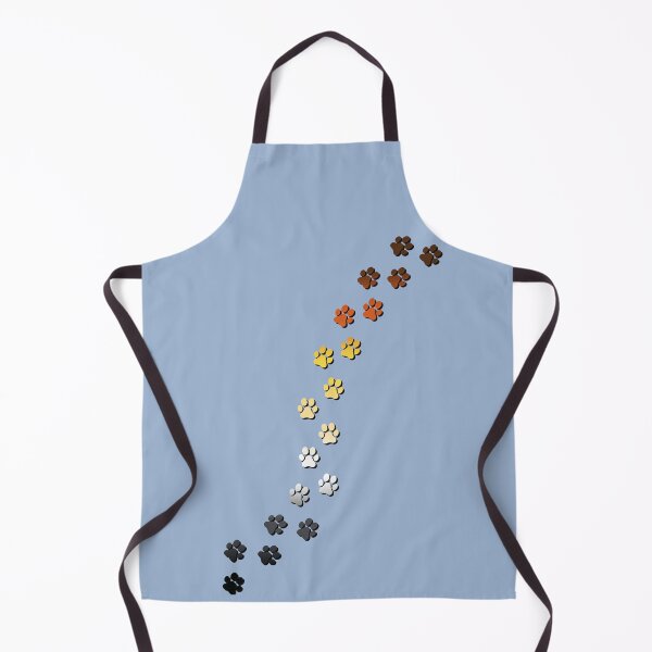 Item preview, Pawsitivily Adorable Gay Bear Pride Flag Paw Prints, Bear Pride Design designed and sold by Travelslightly.