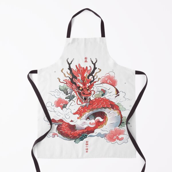 Artikelvorschau, Tattoo Style Dragon entworfen und verkauft von Lucy Goosy Art.