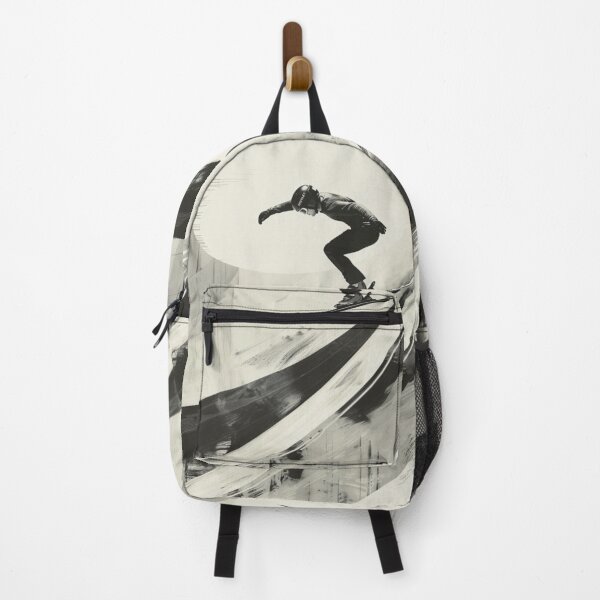 Item preview, Dynamic ski jump monochrome colour palette Active Outdoors Inspired Art designed and sold by CDC40.