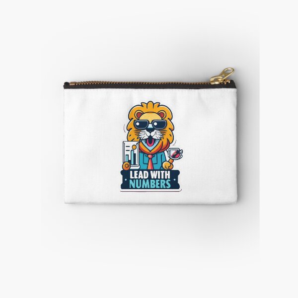 Item preview, Lead with Numbers - Lion and Financial Charts designed and sold by NiftyWrx.