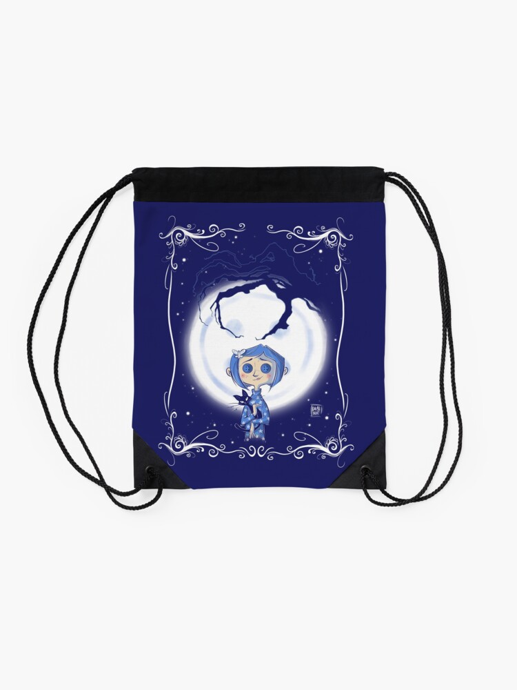Alternate view of Be careful what you wish for. Drawstring Bag