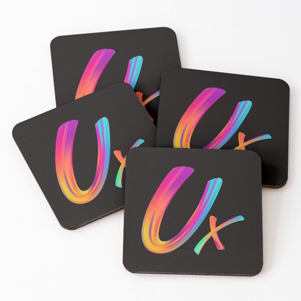 Item preview, colourful  Ux design   brushstrokes ver2  designed and sold by CosmicNook1.