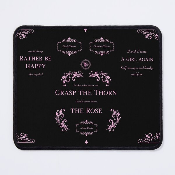 Item preview, Bronte Sisters (black/pink) designed and sold by ProsetoPrint.
