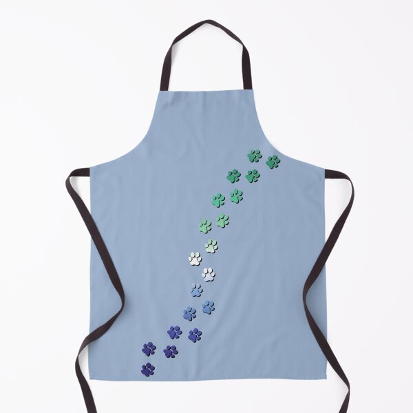 Item preview, Pawsitivily Adorable Gay MLM Pride Flag Paw Prints, MLM Pride Design designed and sold by Travelslightly.