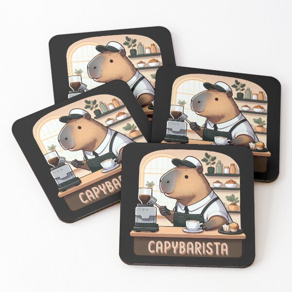 Item preview, Coffee Capybara - Coffeebara - Capybarista - Capycino designed and sold by SpecialtiesShop.