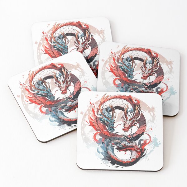 Item preview, Tattoo Style Dragon designed and sold by Lucy Goosy Art.