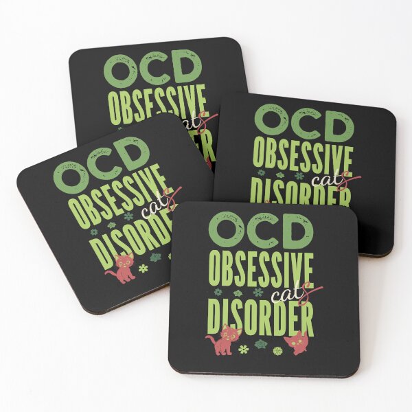 Item preview, OCD, Obsessive Cats Disorder designed and sold by KaiLabsArt.