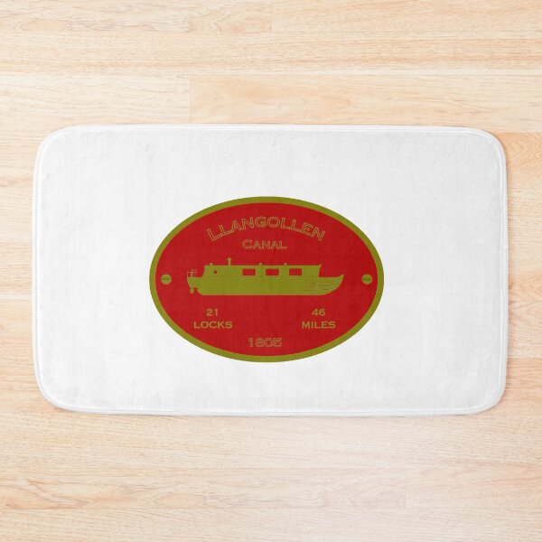 Item preview, Llangollen Canal (red) designed and sold by canal-arts.