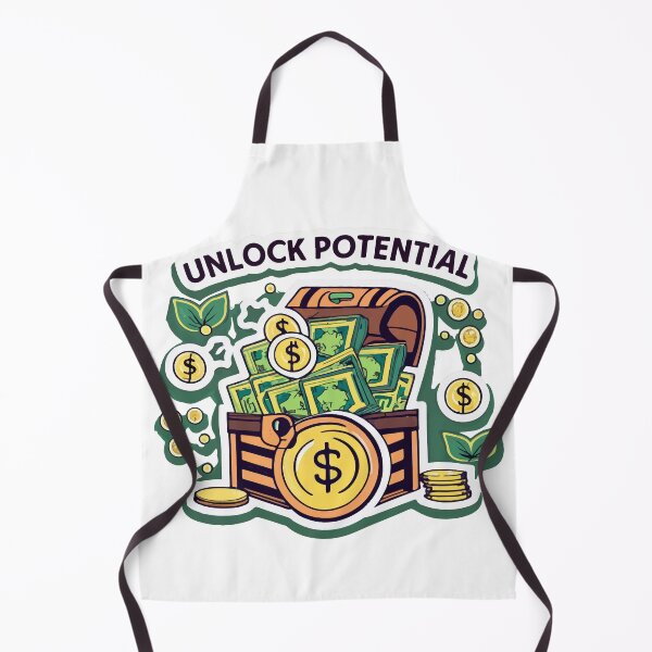 Item preview, Unlock Potential - Treasure Chest Finance Themed Design designed and sold by NiftyWrx.