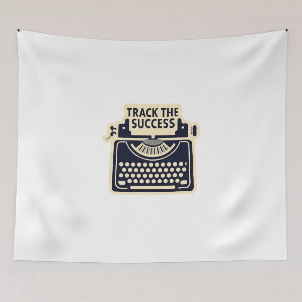 Item preview, Vintage Typewriter 'Audit Trail' Minimalist Design designed and sold by NiftyWrx.
