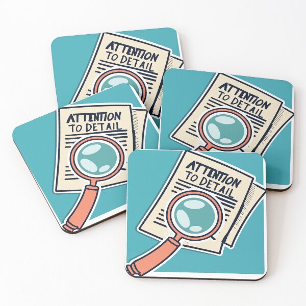 Item preview, Attention to Detail - Comic Style Magnifying Glass & Contract designed and sold by NiftyWrx.