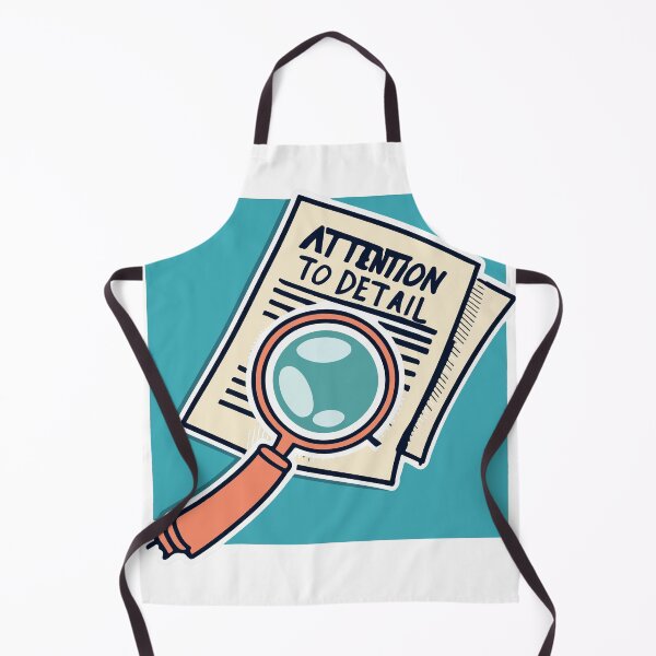 Item preview, Attention to Detail - Comic Style Magnifying Glass & Contract designed and sold by NiftyWrx.