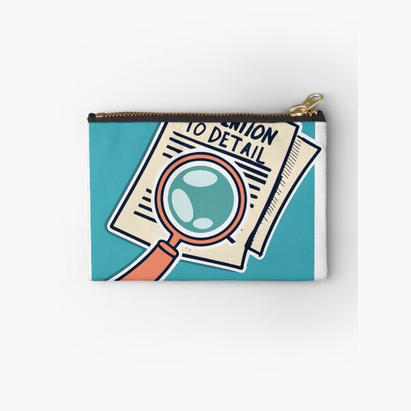 Item preview, Attention to Detail - Comic Style Magnifying Glass & Contract designed and sold by NiftyWrx.