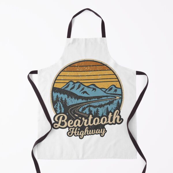 Item preview, Beartooth Highway Montana Wyoming Retro designed and sold by Esskay Designs.