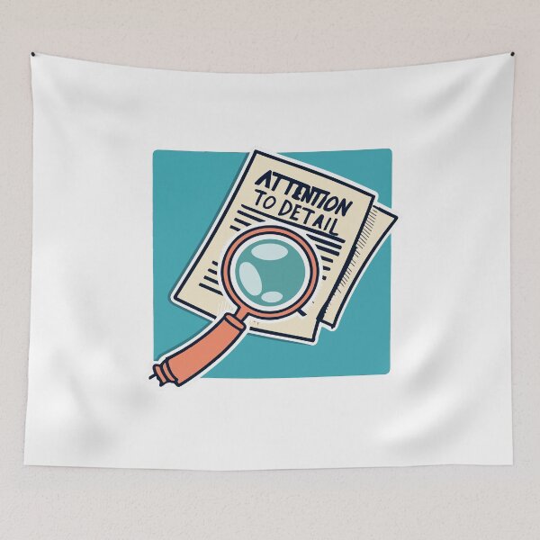Item preview, Attention to Detail - Comic Style Magnifying Glass & Contract designed and sold by NiftyWrx.