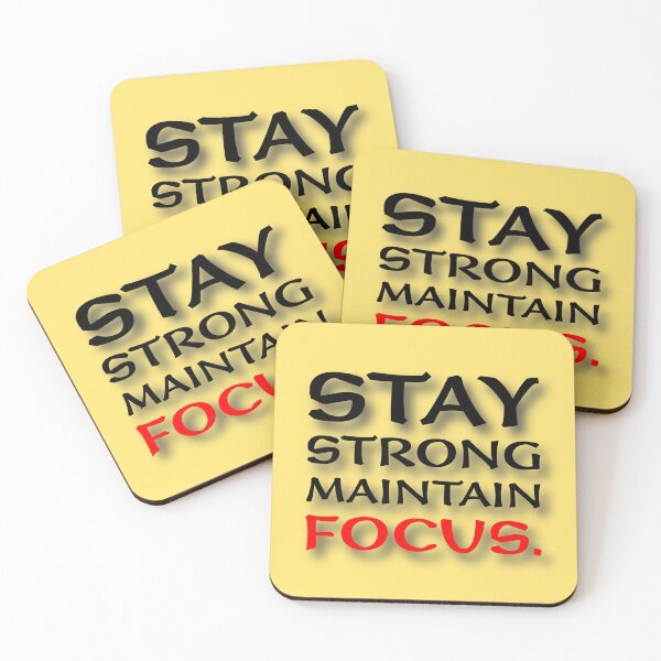 Item preview, (BF) Stay strong. Maintain focus. designed and sold by greatvibes4u.