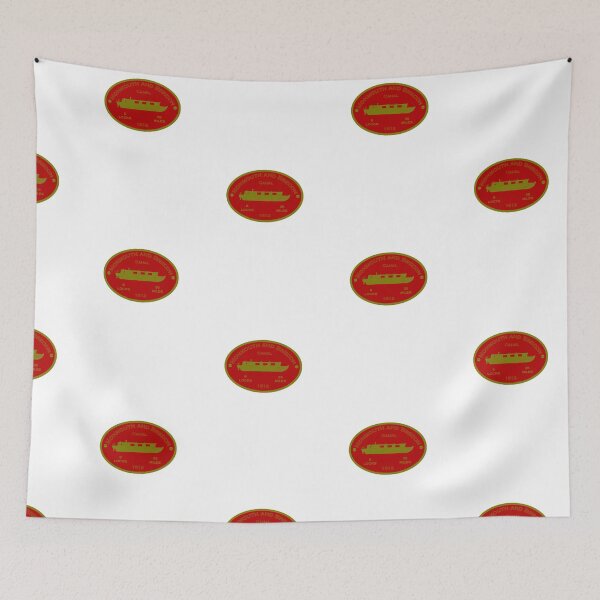 Item preview, Monmouth and Brecon Canal (red) designed and sold by canal-arts.