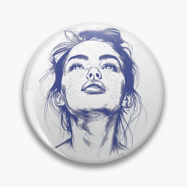 Item preview, Contemplative Beauty Line Art designed and sold by RuyaFab.